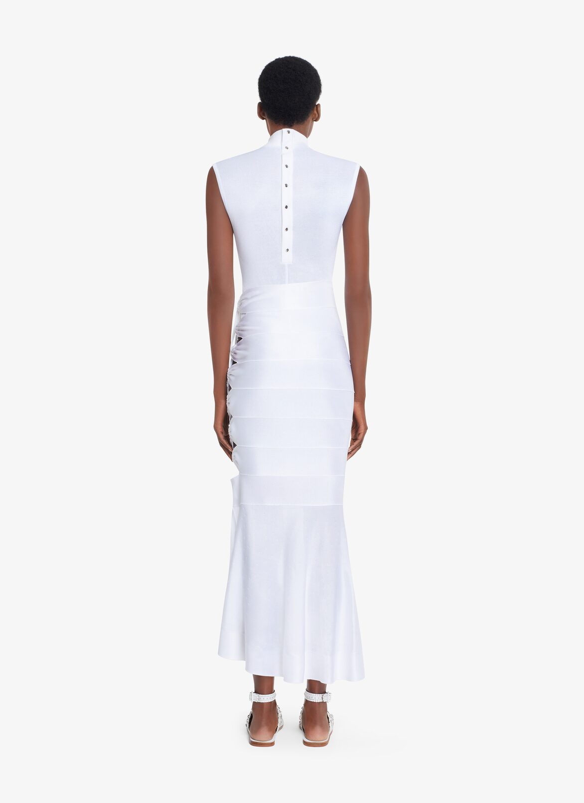 EDITION 1986 SLEEVELESS BODYSUIT ALAÏA WHITE EDITION 1986 SLEEVELESS BODYSUIT